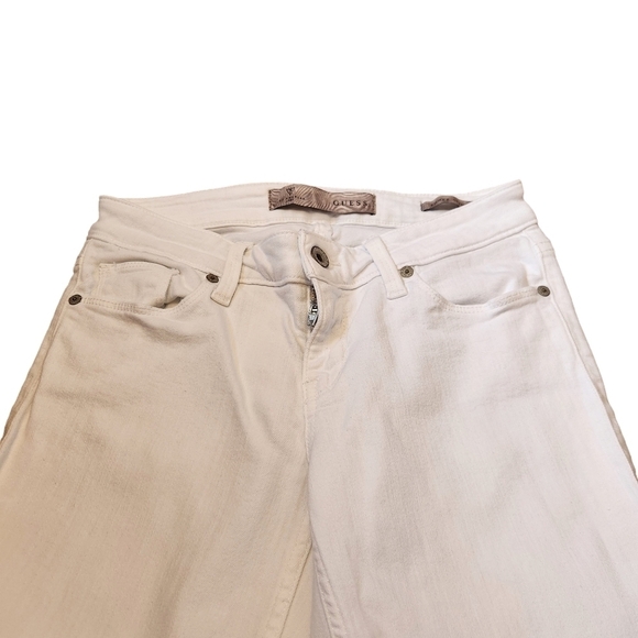 Guess Los Angeles power skinny low denim white jeans pants 27 - Picture 2 of 11